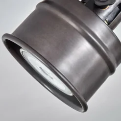 Plafonnier Pehefito Brun, Gris, Noir, 1 lumière