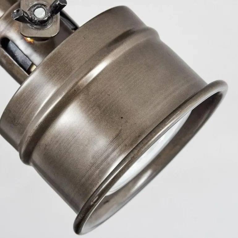 Plafonnier Pehefito Brun, Noir, 6 lumières