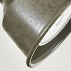 Plafonnier Pehefito Brun, Noir, 6 lumières