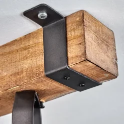 Plafonnier Pehefito Noir, 3 lumières