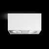 Plafonnier Philips Box LED Blanc, 2 lumières