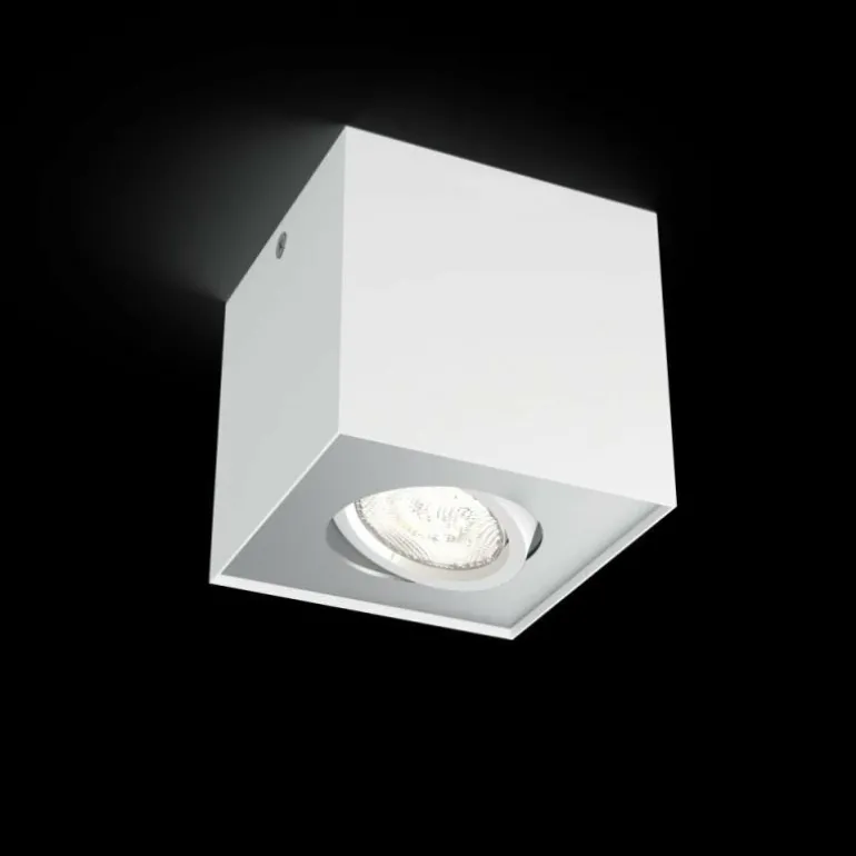 Plafonnier Philips Box LED Blanc, 1 lumière