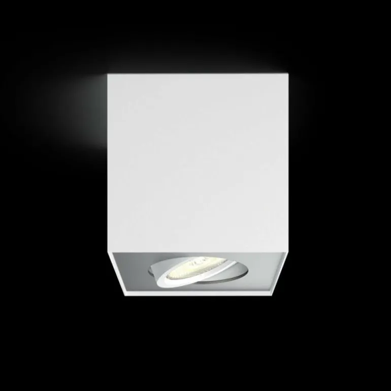 Plafonnier Philips Box LED Blanc, 1 lumière
