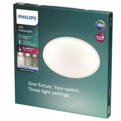 Plafonnier Philips CL550 LED Blanc, 1 lumière