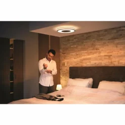 Plafonnier Philips Hue Being LED Noir, 1 lumière, Télécommandes