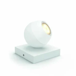 Plafonnier Philips Hue Buckram LED Blanc, 1 lumière