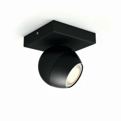 Plafonnier Philips Hue Buckram LED Noir, 1 lumière, Télécommandes