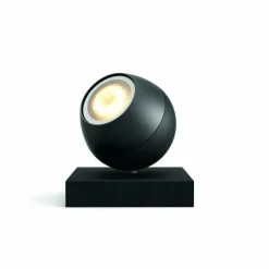 Plafonnier Philips Hue Buckram LED Noir, 1 lumière