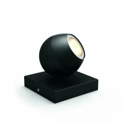 Plafonnier Philips Hue Buckram LED Noir, 1 lumière