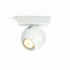 Plafonnier Philips Hue Buckram LED Blanc, 1 lumière, Télécommandes