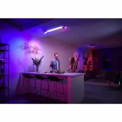 Plafonnier Philips HUE Centris LED Blanc, 4 lumières, Changeur de couleurs