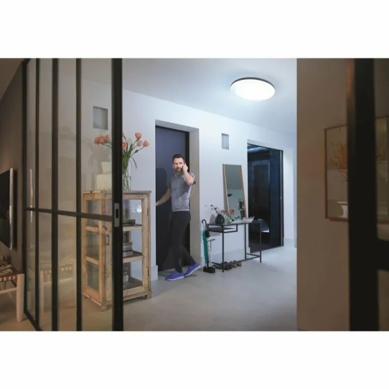 Plafonnier Philips Hue Cher LED Noir, 1 lumière, Télécommandes