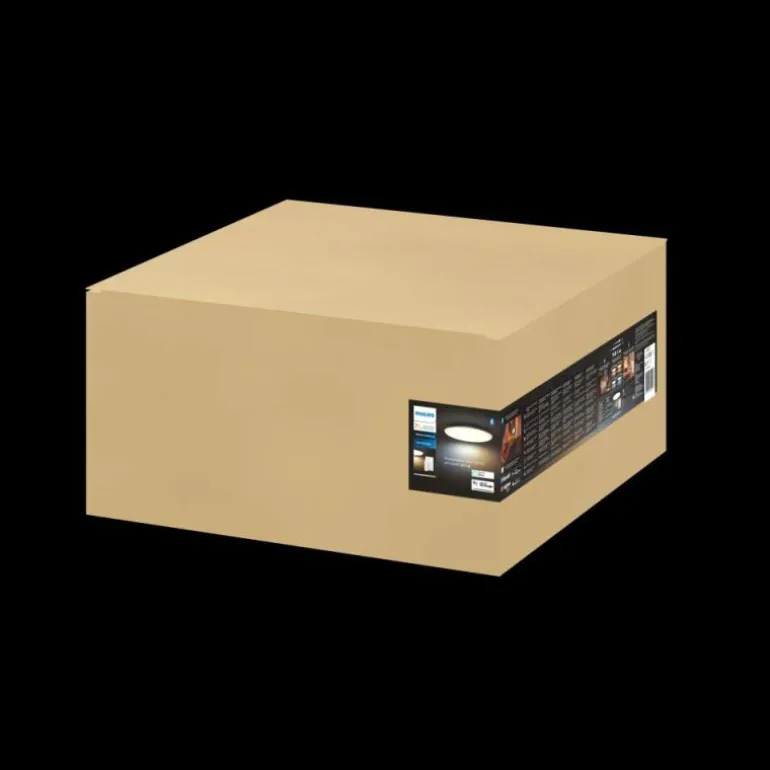 Plafonnier Philips Hue Cher LED Noir, 1 lumière, Télécommandes