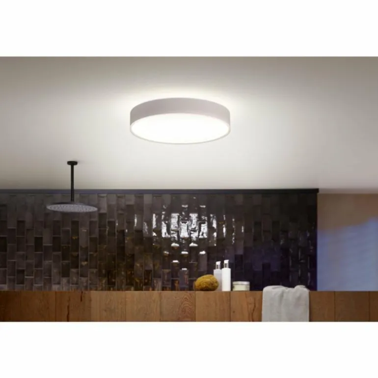 Plafonnier Philips Hue Devere LED Blanc, 1 lumière