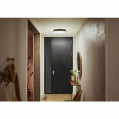 Plafonnier Philips Hue Enrave LED Noir, 1 lumière, Télécommandes