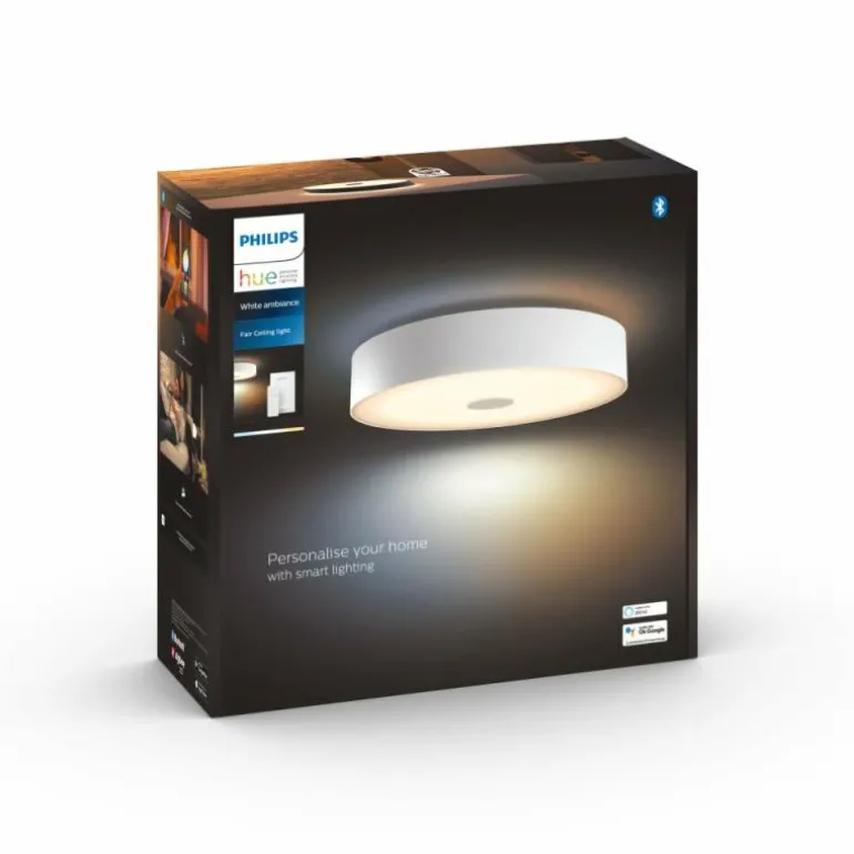 Plafonnier Philips Hue Fair LED Blanc, 1 lumière, Télécommandes