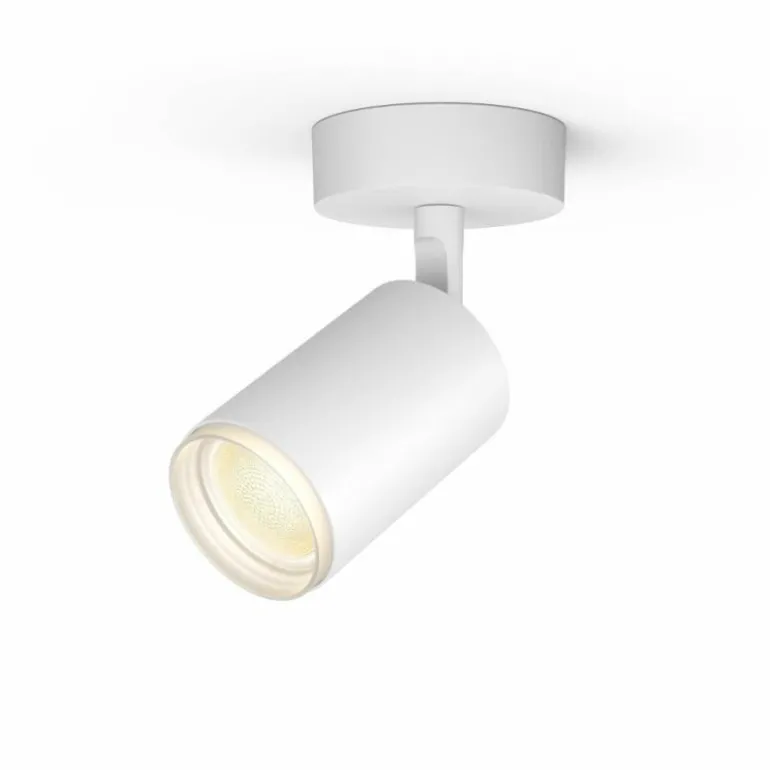 Plafonnier Philips Hue Fugato LED Blanc, 1 lumière, Changeur de couleurs