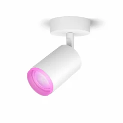 Plafonnier Philips Hue Fugato LED Blanc, 1 lumière, Changeur de couleurs