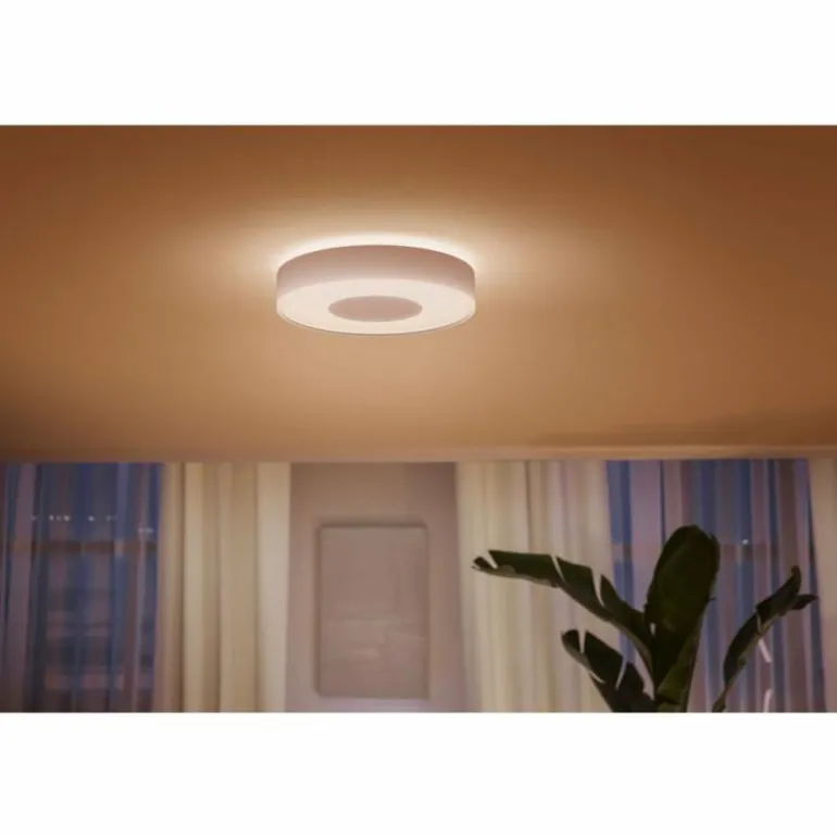 Plafonnier Philips Hue Infuse LED Blanc, 1 lumière, Changeur de couleurs