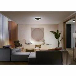Plafonnier Philips Hue Infuse LED Noir, 1 lumière, Changeur de couleurs