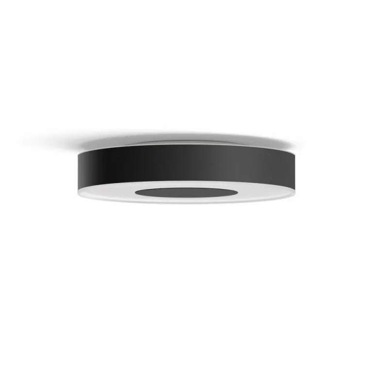 Plafonnier Philips Hue Infuse LED Noir, 1 lumière, Changeur de couleurs