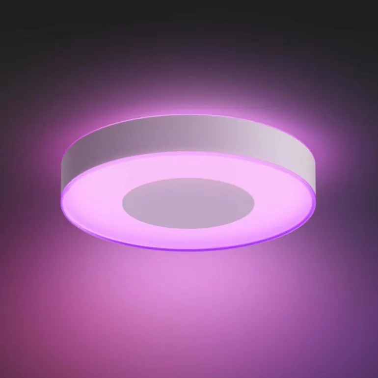 Plafonnier Philips Hue Infuse LED Blanc, 1 lumière, Changeur de couleurs