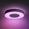 Plafonnier Philips Hue Infuse LED Noir, 1 lumière, Changeur de couleurs