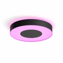 Plafonnier Philips Hue Infuse LED Noir, 1 lumière, Changeur de couleurs