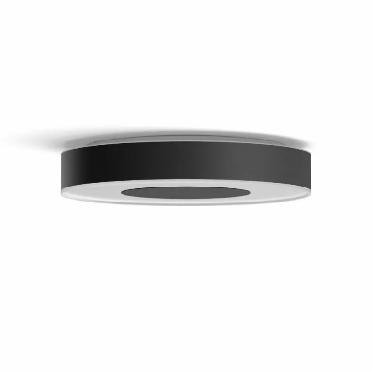 Plafonnier Philips Hue Infuse LED Noir, 1 lumière, Changeur de couleurs