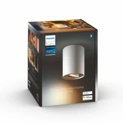 Plafonnier Philips Hue Pillar LED Blanc, 1 lumière