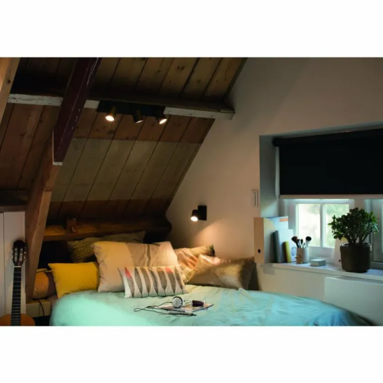 Plafonnier Philips Hue Runner LED Noir, 1 lumière