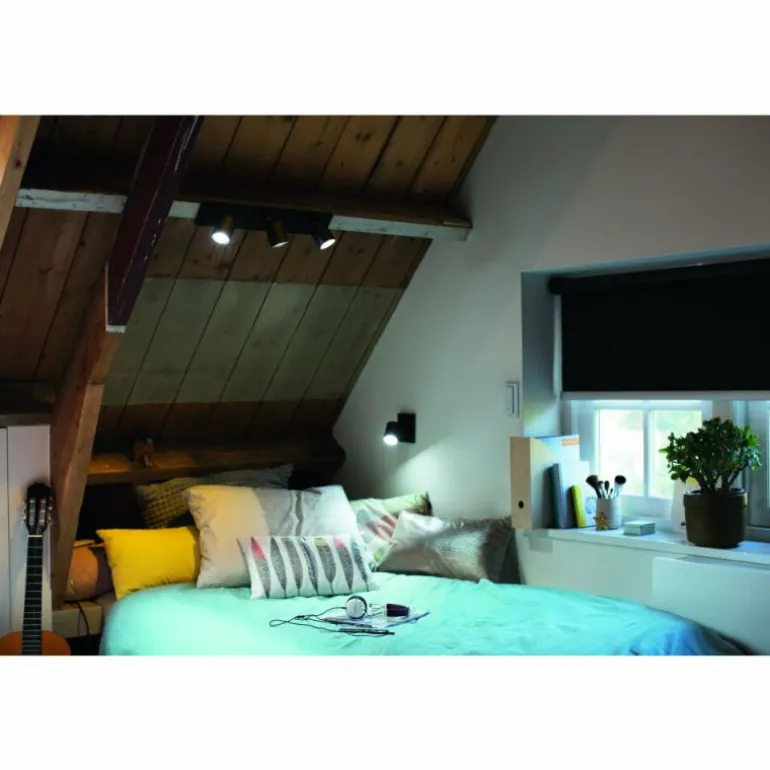 Plafonnier Philips Hue Runner LED Noir, 1 lumière