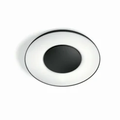 Plafonnier Philips Hue Still LED Noir, 1 lumière, Télécommandes