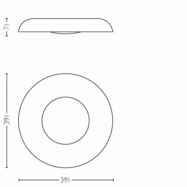 Plafonnier Philips Hue Still LED Noir, 1 lumière, Télécommandes