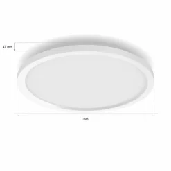 Plafonnier Philips Hue Surimu LED Blanc, 1 lumière