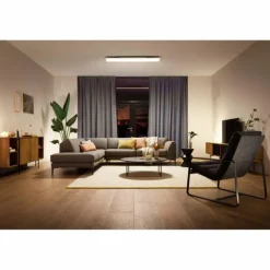 Plafonnier Philips Hue White Ambiance Aurelle LED Blanc, 1 lumière