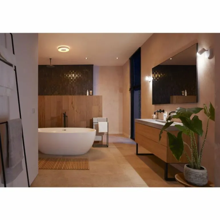 Plafonnier Philips Hue Xamento LED Blanc, 1 lumière, Changeur de couleurs