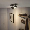 Plafonnier Philips myLiving Runner Noir, 2 lumières