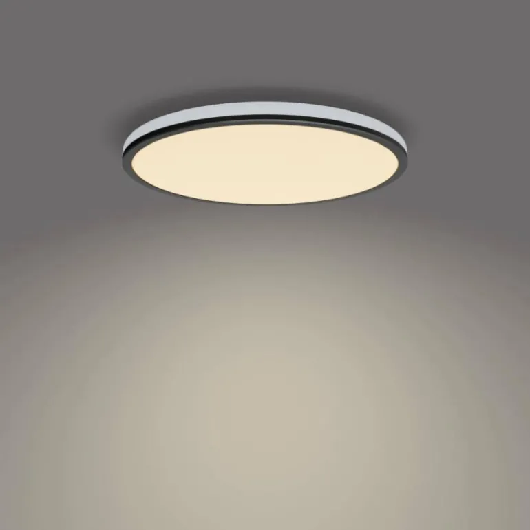 Plafonnier Philips Ozziet LED Noir, Blanc, 1 lumière