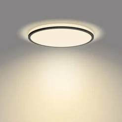Plafonnier Philips Ozziet LED Noir, Blanc, 1 lumière