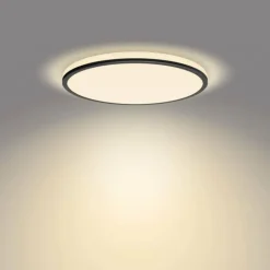 Plafonnier Philips Ozziet LED Noir, Blanc, 1 lumière