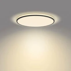Plafonnier Philips Ozziet LED Noir, Blanc, 1 lumière