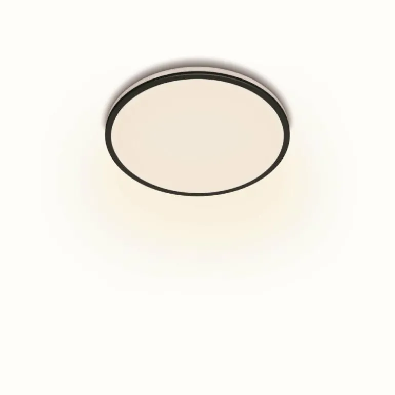 Plafonnier Philips Ozziet LED Noir, Blanc, 1 lumière