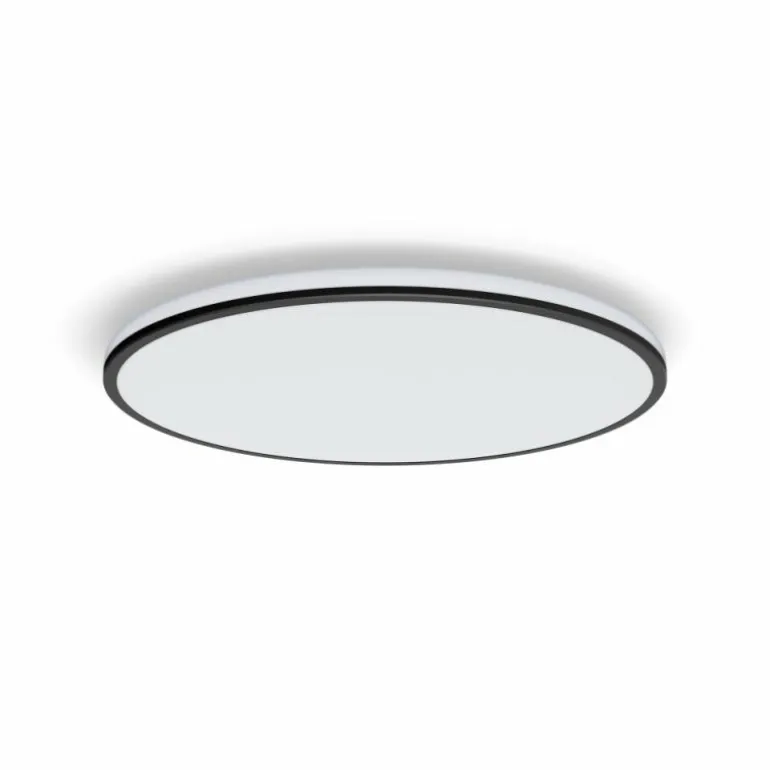 Plafonnier Philips Ozziet LED Noir, Blanc, 1 lumière