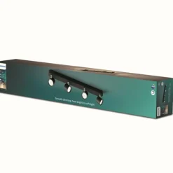 Plafonnier Philips Star LED Noir, 4 lumières