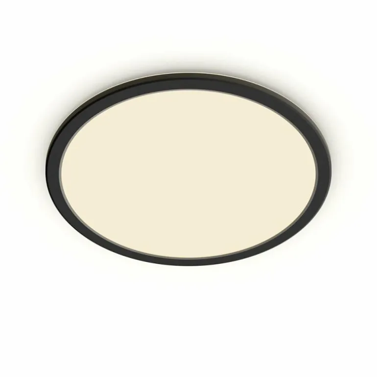 Plafonnier Philips Superslim CL550 LED Noir, 1 lumière