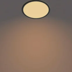 Plafonnier Philips Superslim CL550 LED Noir, 1 lumière