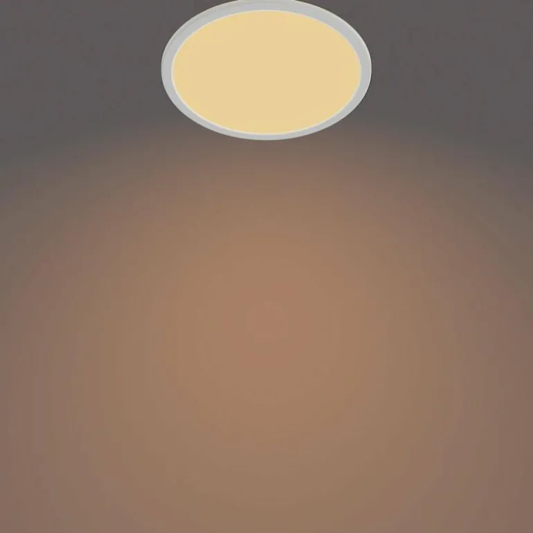 Plafonnier Philips Superslim CL550 LED Blanc, 1 lumière