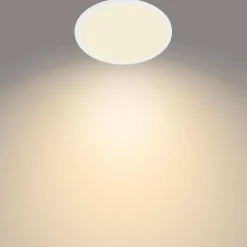Plafonnier Philips Superslim CL550 LED Blanc, 1 lumière