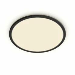 Plafonnier Philips Superslim CL550 LED Noir, 1 lumière